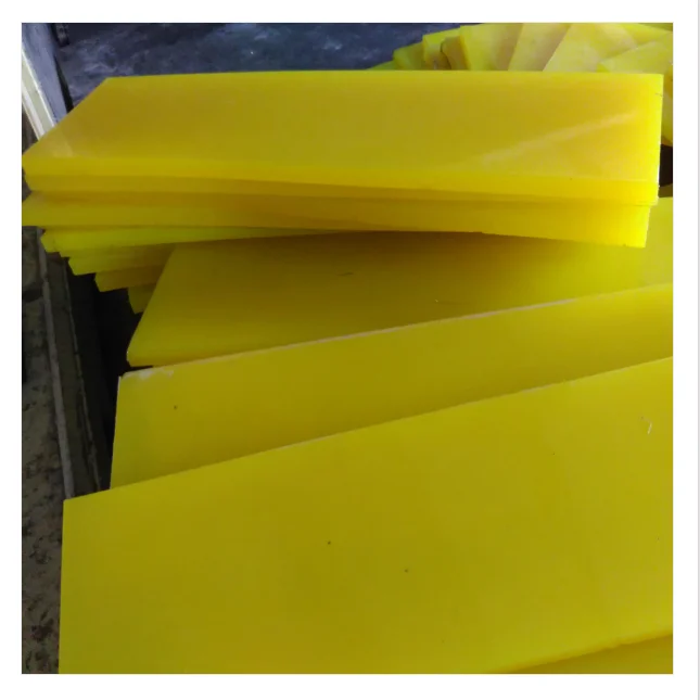 Factory  customized moulded 65-95A hardness polyurethane shock absorber bar