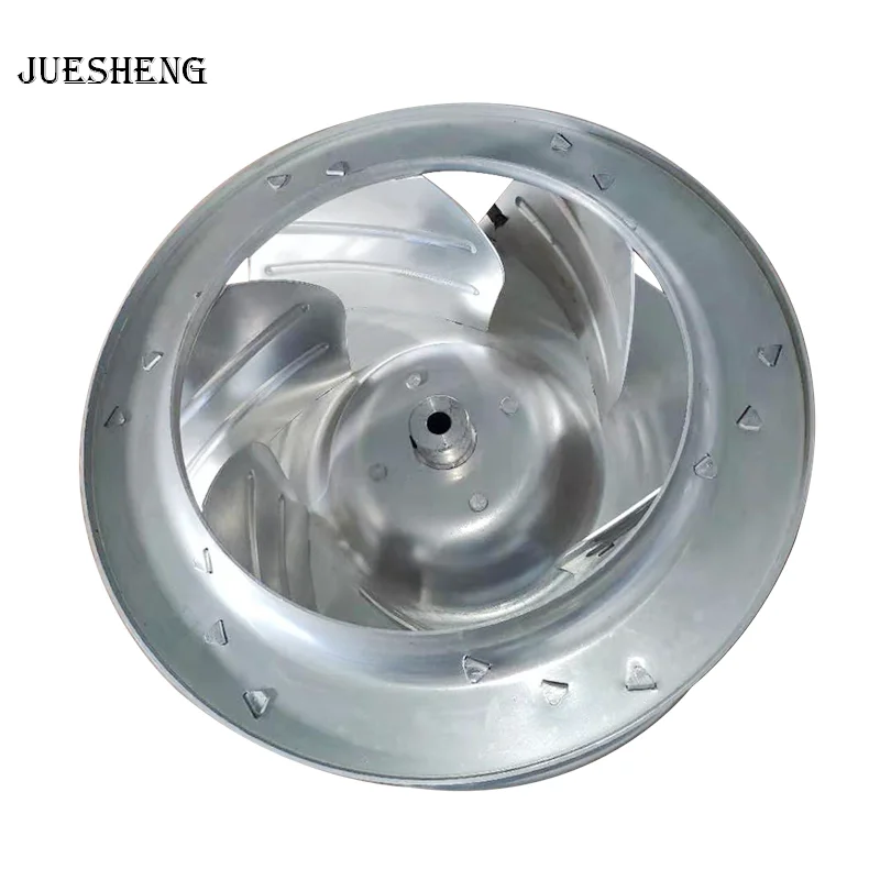 Крыльчатка из алюминиевого сплава, вращающийся центробежный вентилятор переменного тока