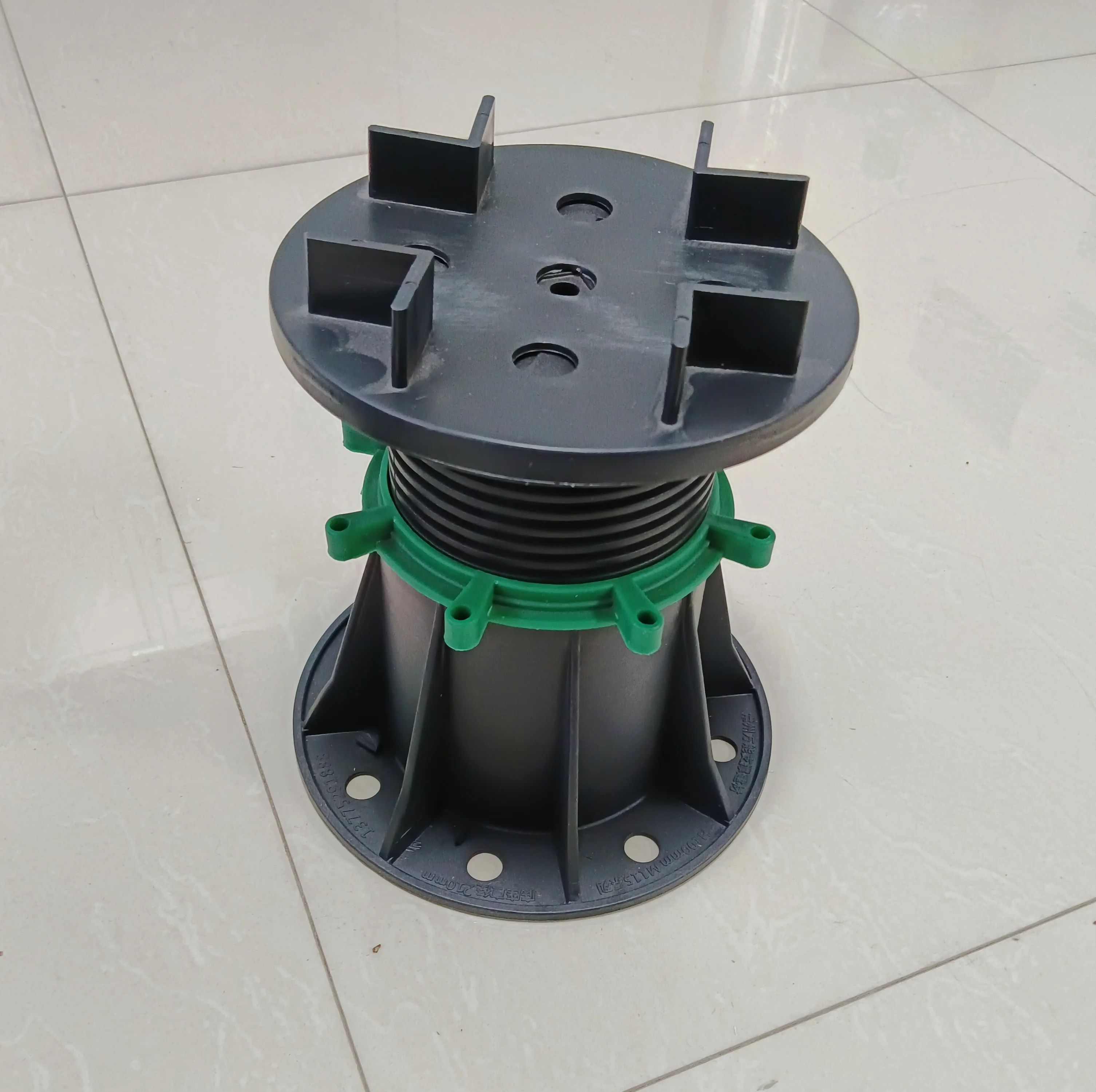 Plastic Screw Pedestal China Tile Supporting and Raised Floor Support