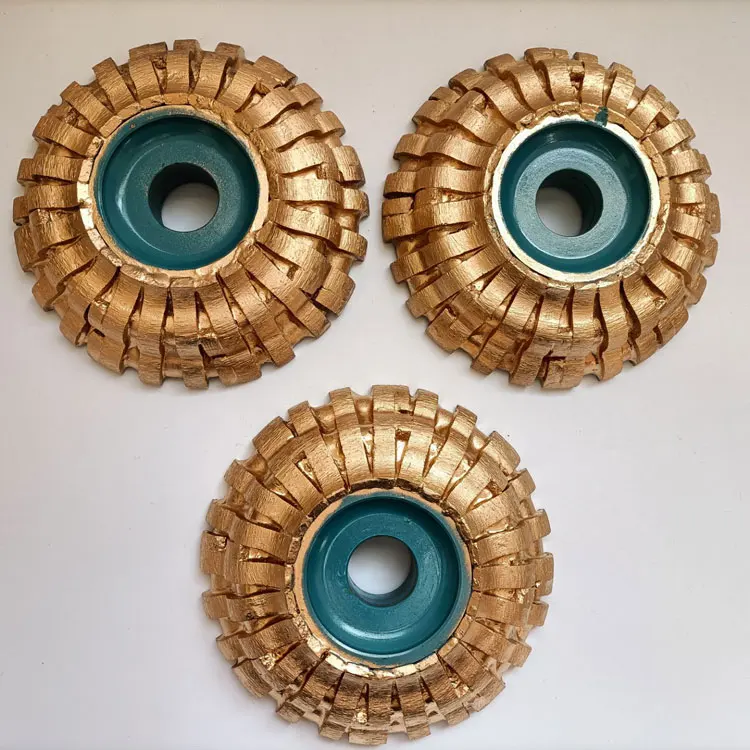 Sintered edge diamond grinding wheel miller cutter for grinding granite stone edge grinding polishing