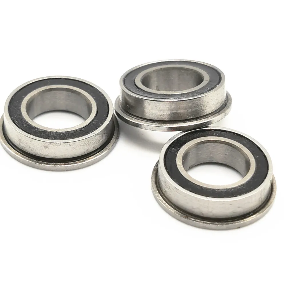 8mm shaft size flange type miniature deep ball bearing  MF148ZZ MF148 2RS  8mmX14mmX4.0mm 8mm size small size ball bearings