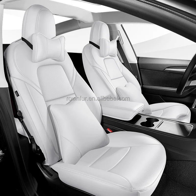 Luxury car cushions universal full set car seat covers for Tesla Model 3 Model Y