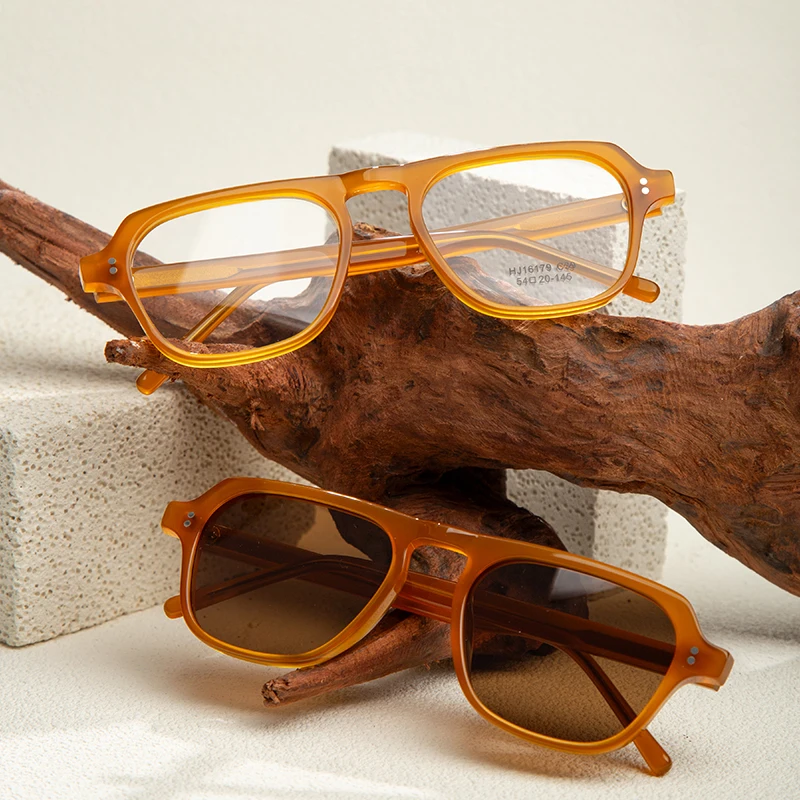 Fashion Sunglasses Newest Acetate Frame Sunglasses Italy Uv400 Polarized Sun Glasses Frame for Men