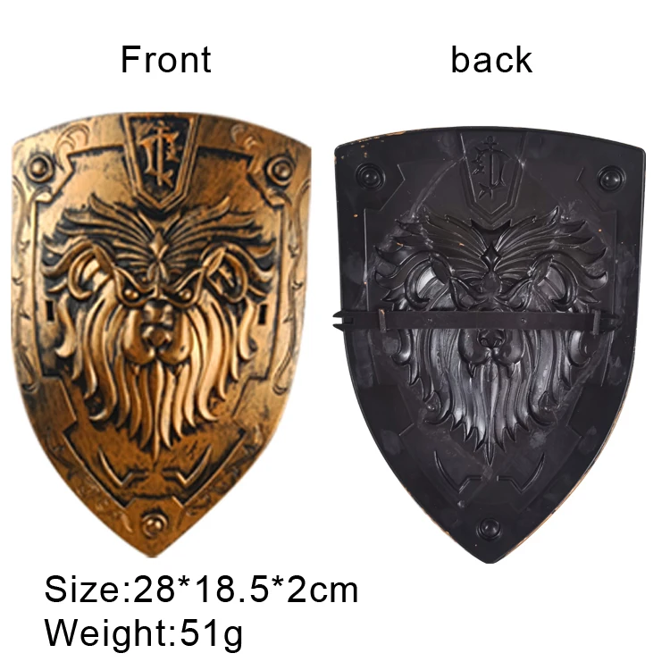 A low-cost children plastic Pirate weapon pirate knife and sword shield toy set Halloween interaction role-playing cosplay