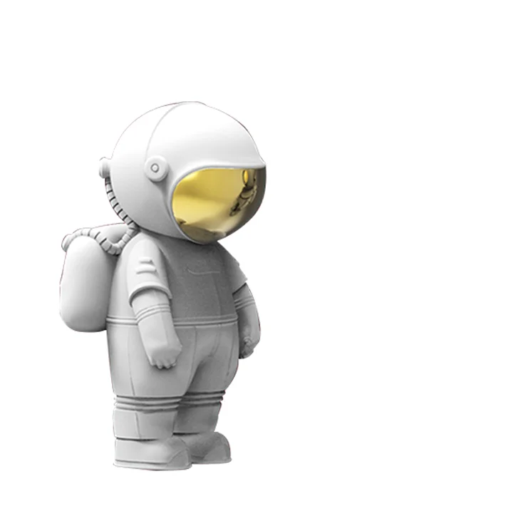 Custom Made 4inch Astronaut Vinyl Figure Decorative Designer vinyl toy for Collectibles Making Spaceman Vinyl Toy Models