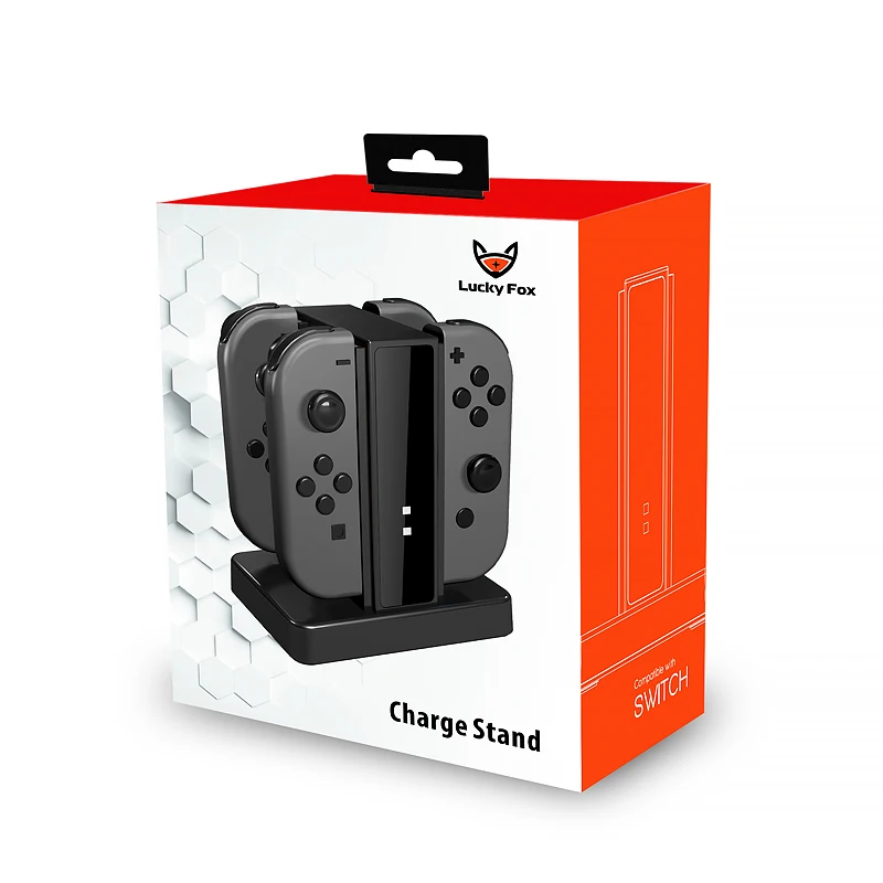 4 in 1 Switch joycon controller charging dock power supply charging station