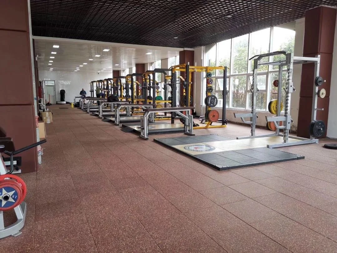 Los pisos de goma 100% EPDM gimnasio Mats con precio bajo para usted rubber