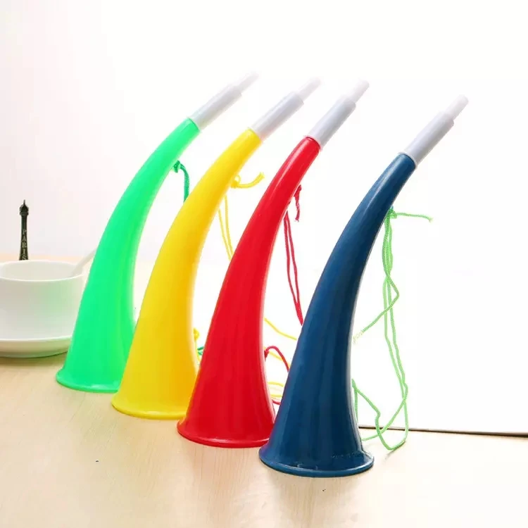 Horn Plastic Football Fans Trumpet Vuvuzela For Cheering Cheer Game Custom Toy Air Mini Sports Soccer Stadium Party Fan Horns