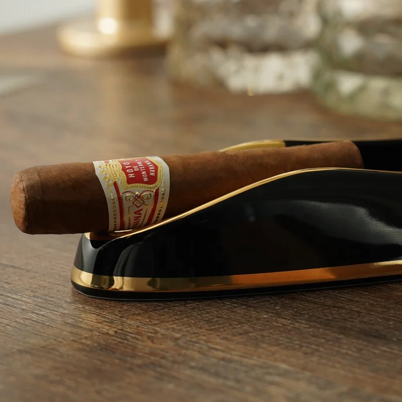 Custom High Quality Ceramic Luxury Cigar Ashtray