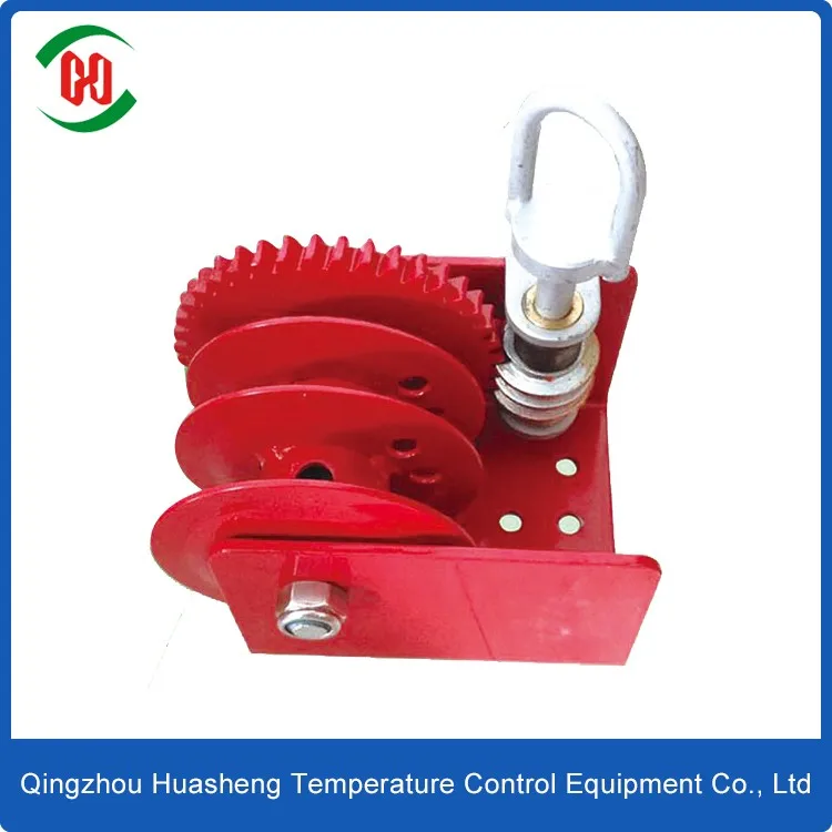 Steel Manual Winch Two-way non self-locking Winch Hoist Environmental Protection