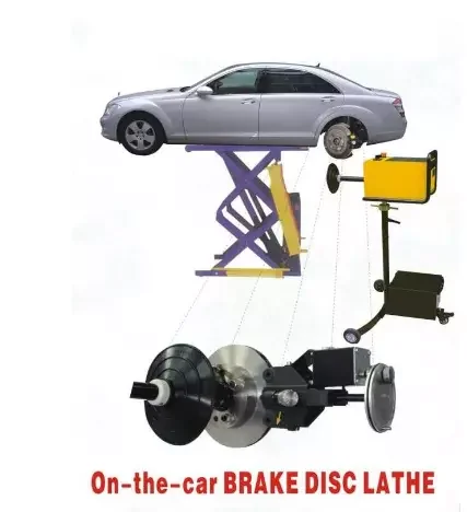 High Quality ON The Car Disc Aligner Brake Lathe Machine Brake Drum Disc Brake Lathe MST-8700