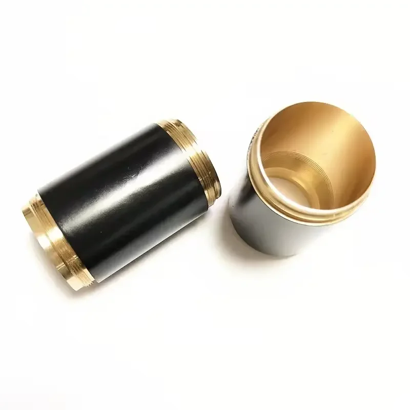 Oem Customized Cnc Turning Machined Brass Bush Sleeve Flanged Bushing Precision Cnc Machining Parts