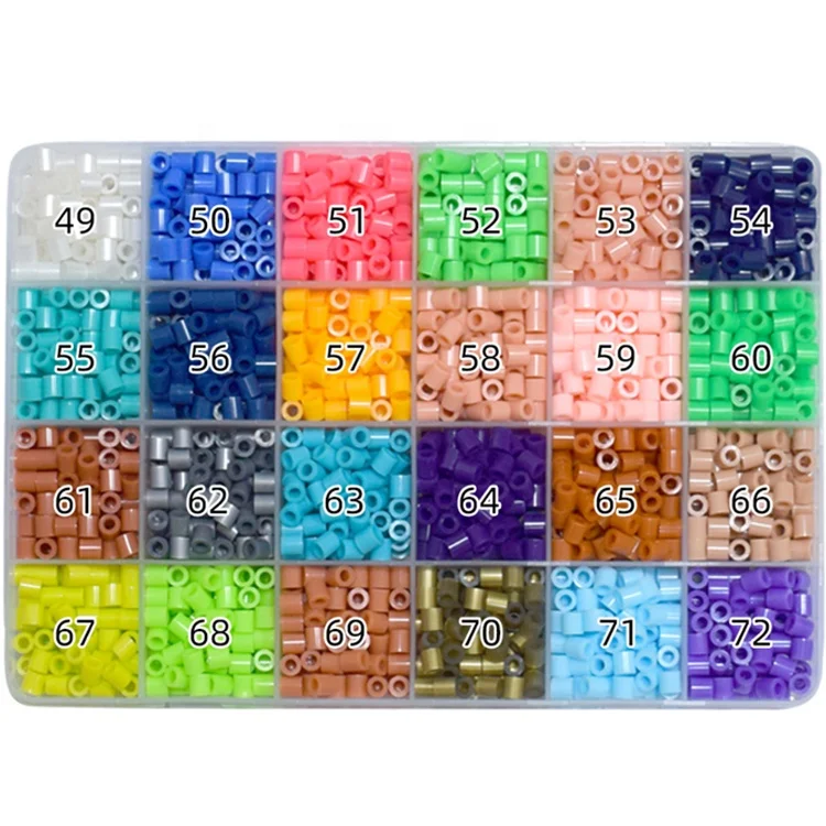Wholesale 3 layered box cheap price diy 5mm perler beads kit