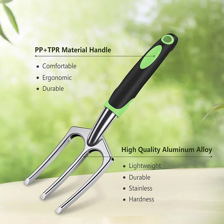 10 PCS Aluminium Alloy Garden Tool Set with Ergonomic Handle Durable Storage Tote Bag garden hand tool set garden hand tool se