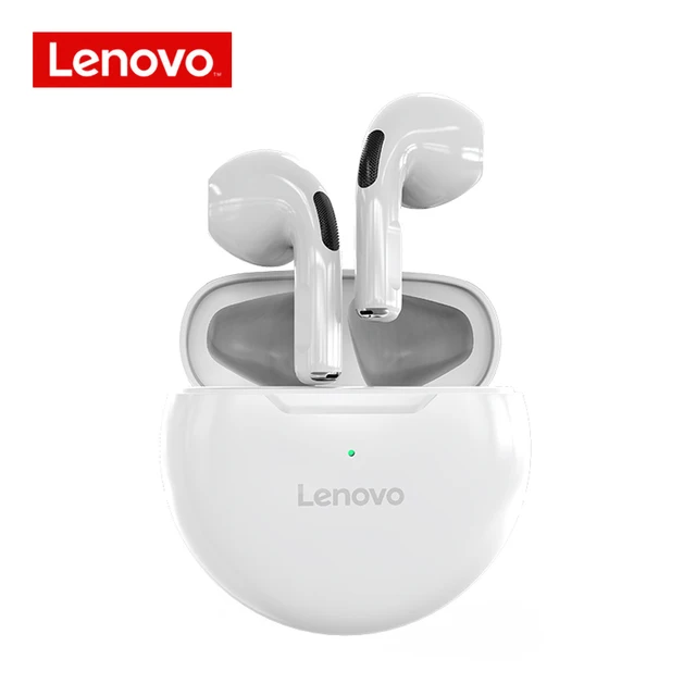 Оригинальная портативная bt TWS игровая беспроводная гарнитура Lenovo HT38 с сенсорным управлением спортивные водонепроницаемые стерео наушники-вкладыши 9D