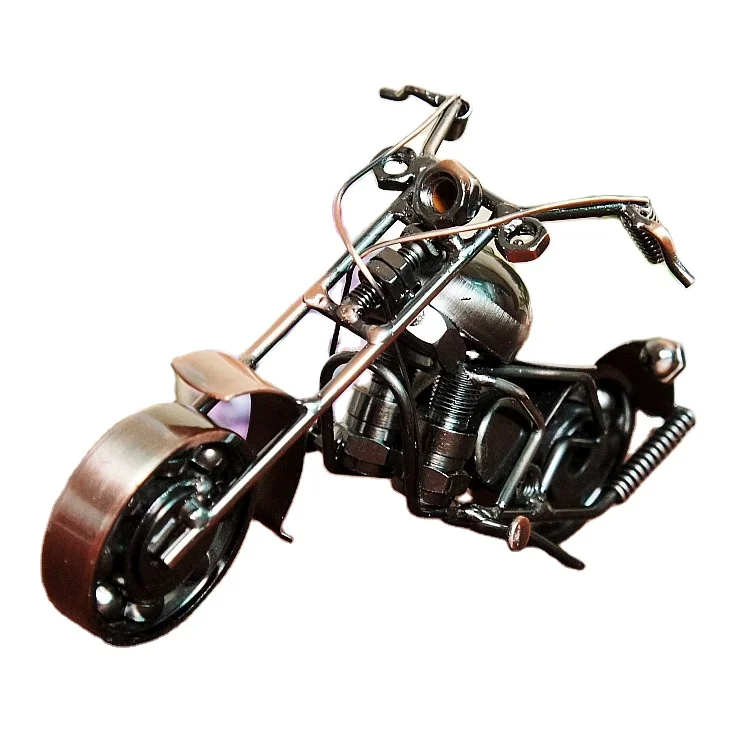 Zhejiang Wholesale Cheap Price Metal Crafts Motorbike Models Motorcycle for Home Accessories