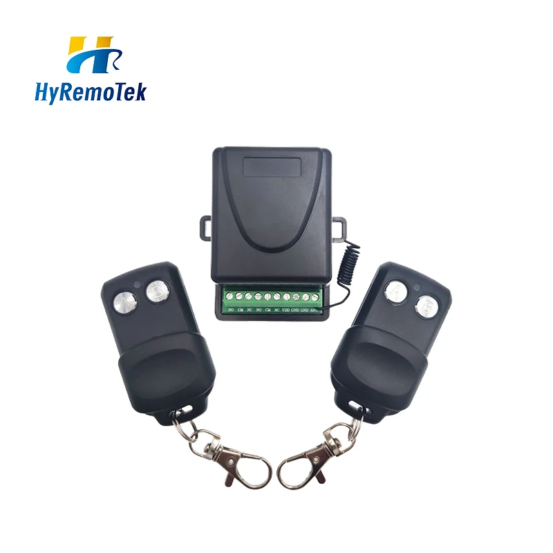 Hot sales 2CH 220V 433.92MHz Receiver and Transmitter for roller shutter gate