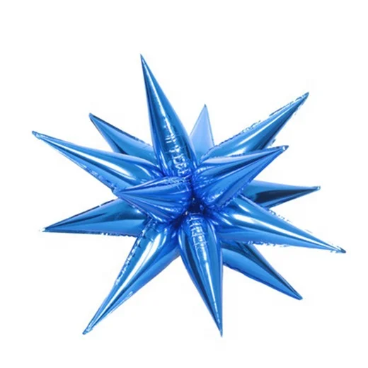 
New arrival market decorations DIY explosive star balloon 50pcs/lot water droplets foil balloons event party supplies 