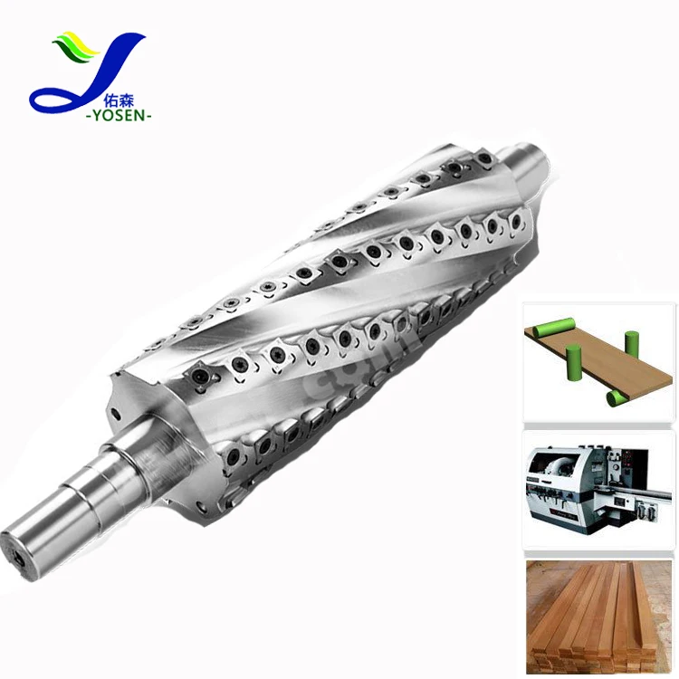 Milling Cutter Head Planer With Two Bearings For Wooden Products