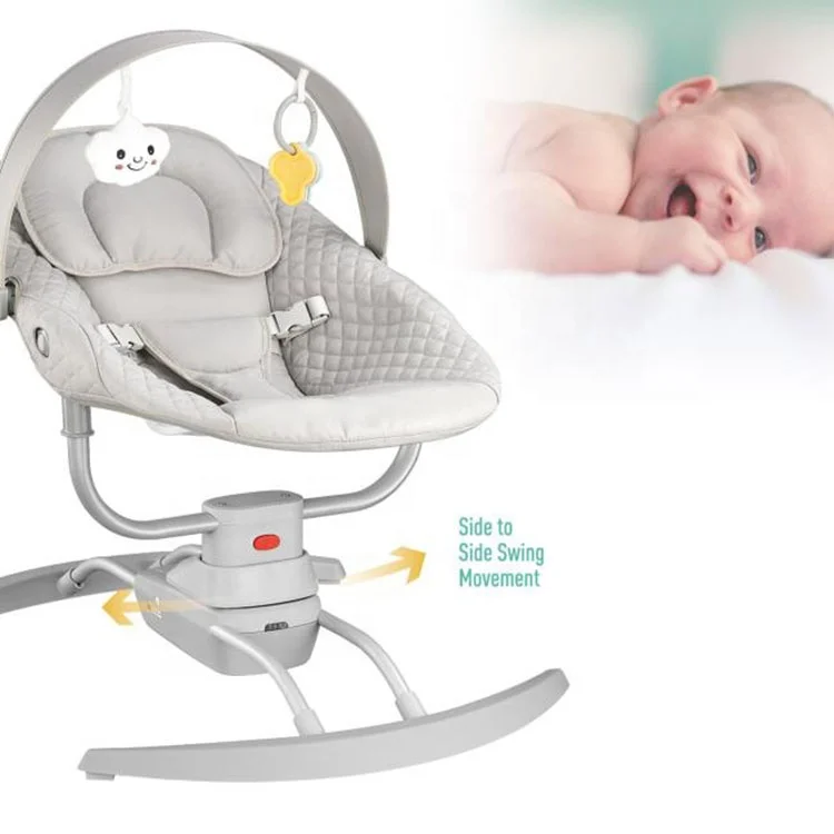 High Quality Remote Control Baby Swing Bouncer Rock Chair Swing Rocking Chair with Music Toys electric baby swing