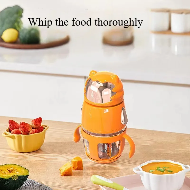 Baby food processor mini 300ML food and vegetable mixer electric meat grinder chopper