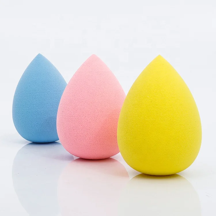 Lalasis natural foundation makeup sponge wholesale teardrop private label beauty sponge