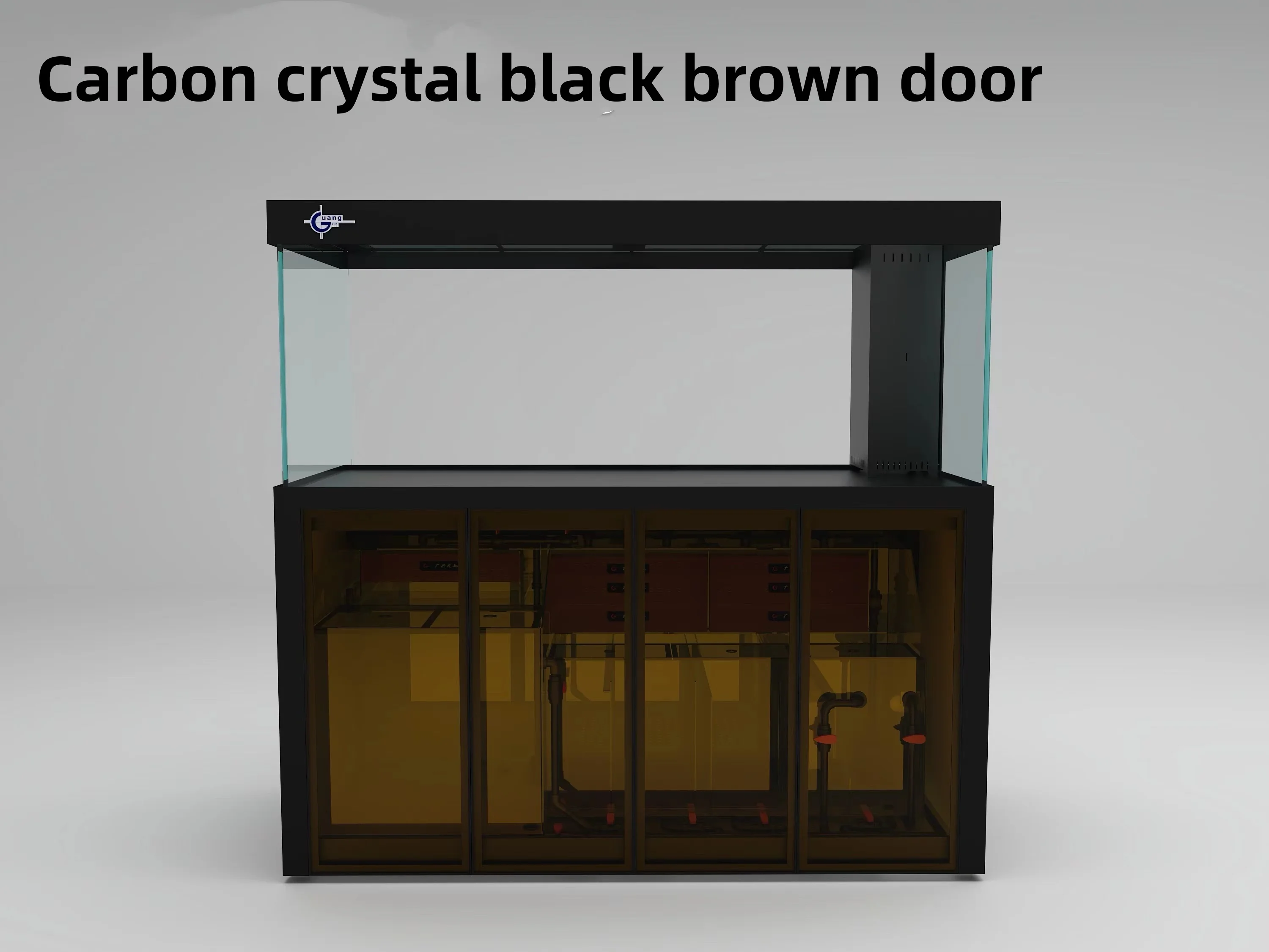 Customized Aquarium Fish Tank with Cabinet - Complete Set of Aquariums and Premium Accessories