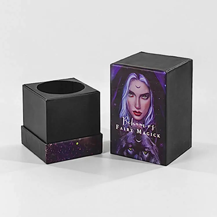 Factory Low MOQ Hot Sale Custom Logo Candles Scented Luxury Boxes Candle packaging Box