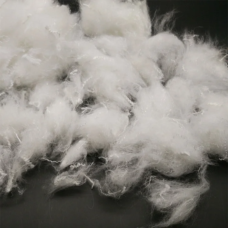 Filling pillows wholesale 0.9d polyester staple fibre / micro down like polyester fiber