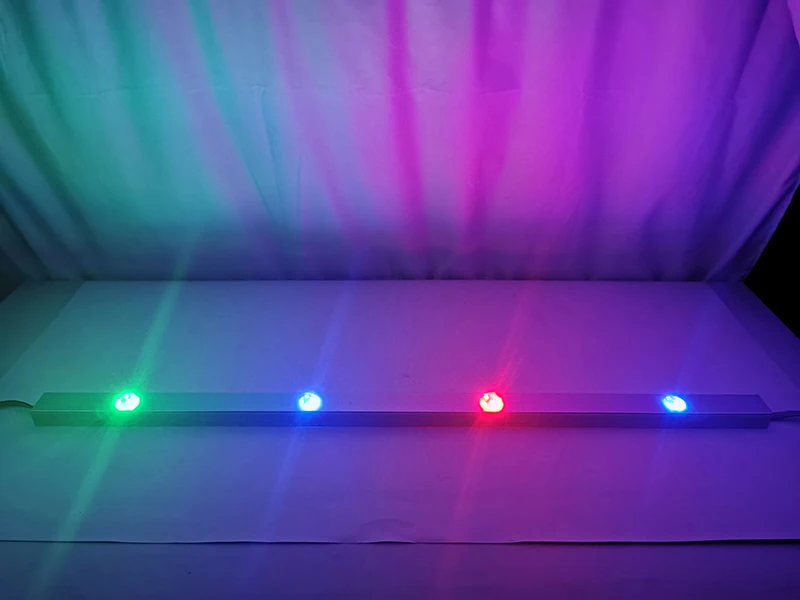 DC48V Point Lights Aluminum Track Rgb Led Strip Pixel Led Light permanent christmas light outdoor