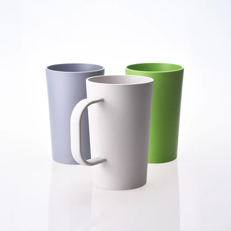 eco friendly polylactic acid coffee mugs for sale corn starch mugs cups 100% natural degradation
