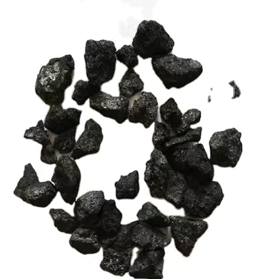 High carbon and low sulfur coke particle smelting casting iron smelting coke block anode bed treating coke