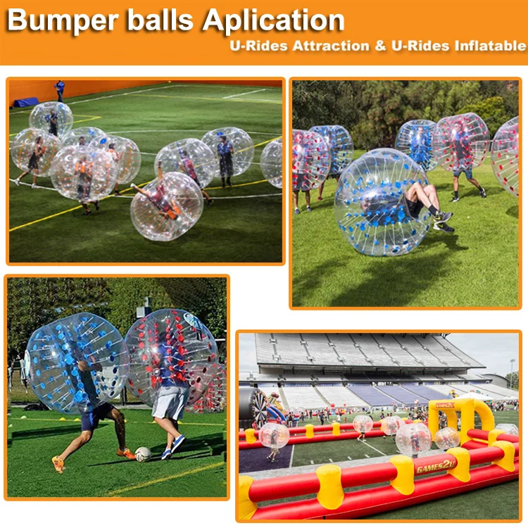 Sumo stress ball Pelotas gigantes de choque bumper balls inflatable body bubble adult bumper ball for Rent