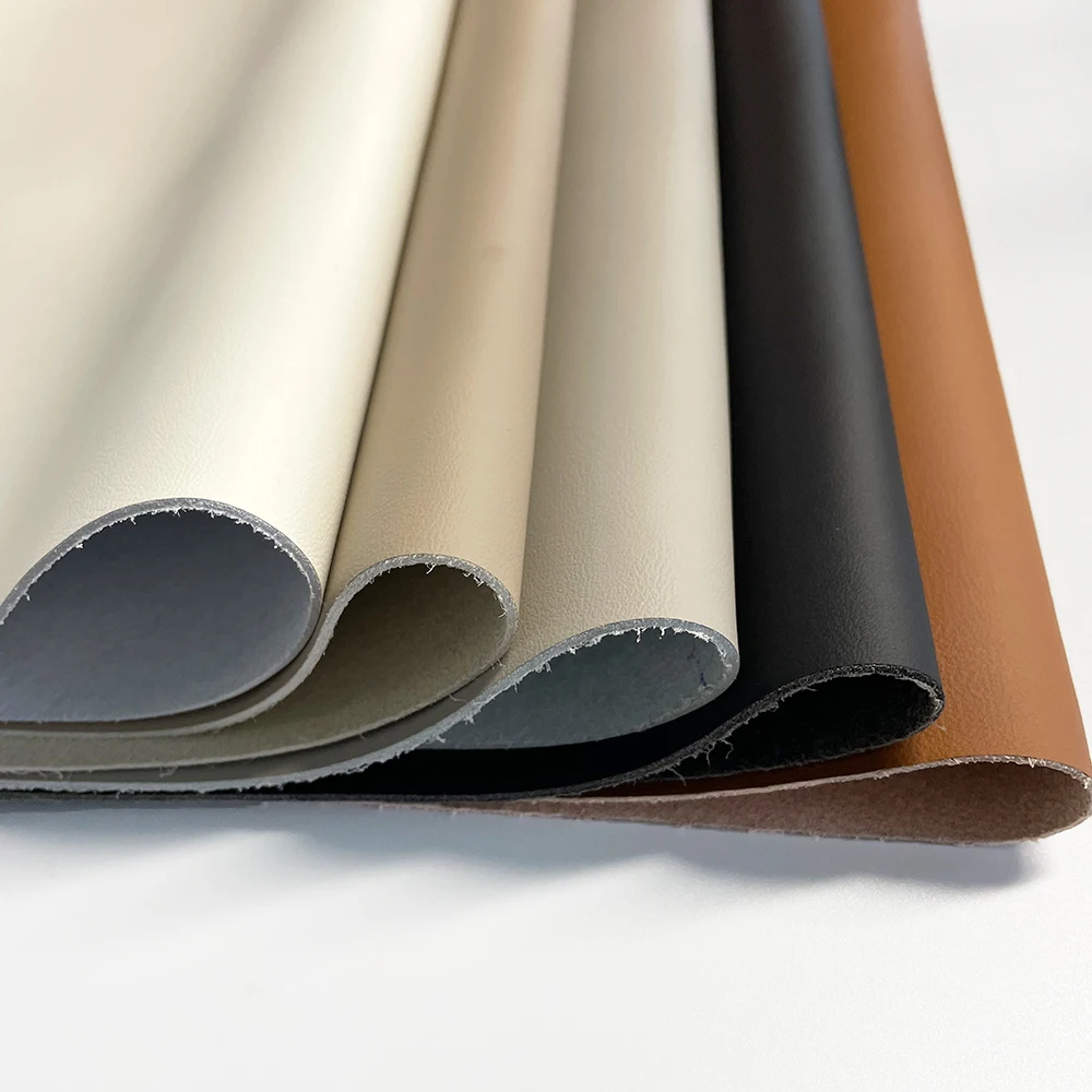 Manufacturer 1.2mm Nappa microfiber leather for car interior sofa upholstery