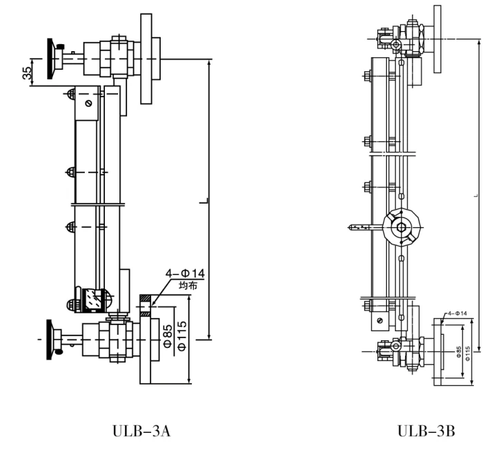 Liquid Lpg Gas Tank Level Indicator High Temperature Stainless Steel Magnetic Water Liquid Level Gauge