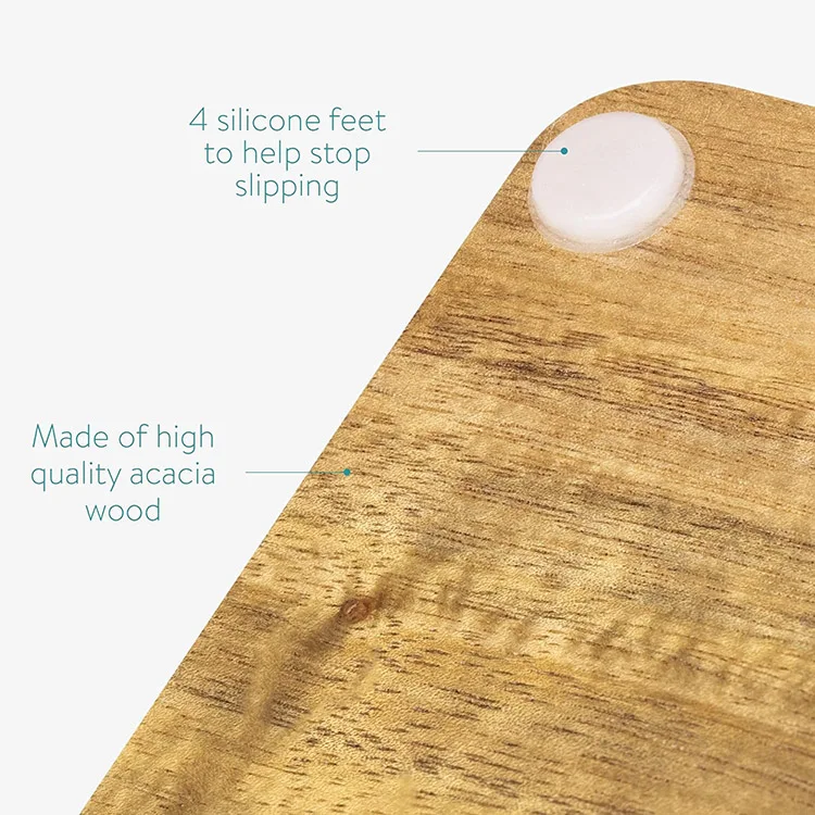 Natural Wood Tamping Station for Coffee Customized, Portafilter Tamping Holder Fits 58mm