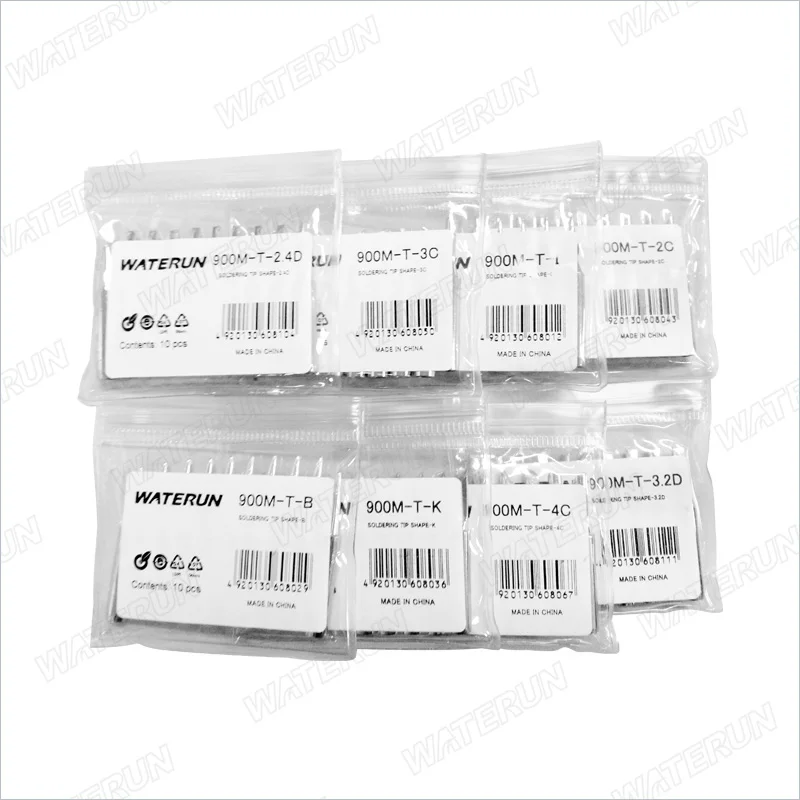  dropshipping popular 900M series 900M-T-K 900M-T-I 900M-T-4C silver soldering tips for 936/937