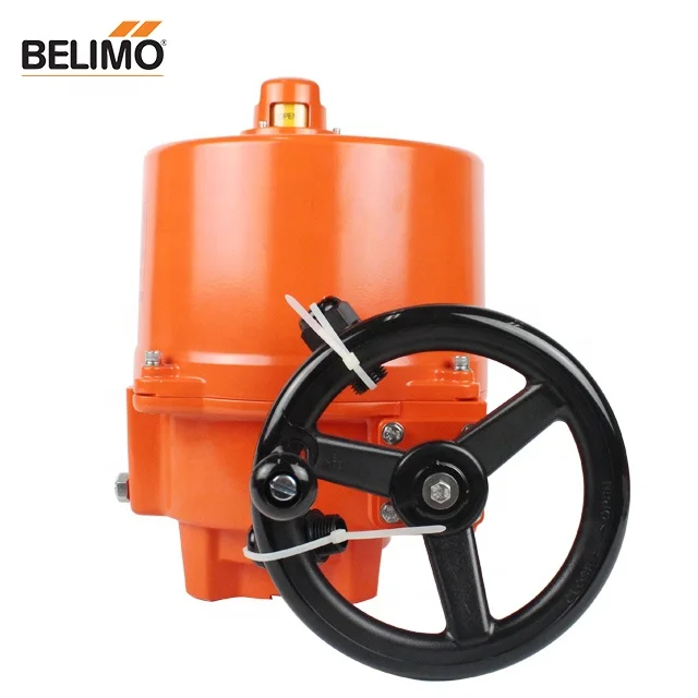 Belimo Rotary actuator for butterfly valves SY4-230-3-T   with 2 integrated auxiliary switches SY4U230-MF-T 400Nm  IP67 Original