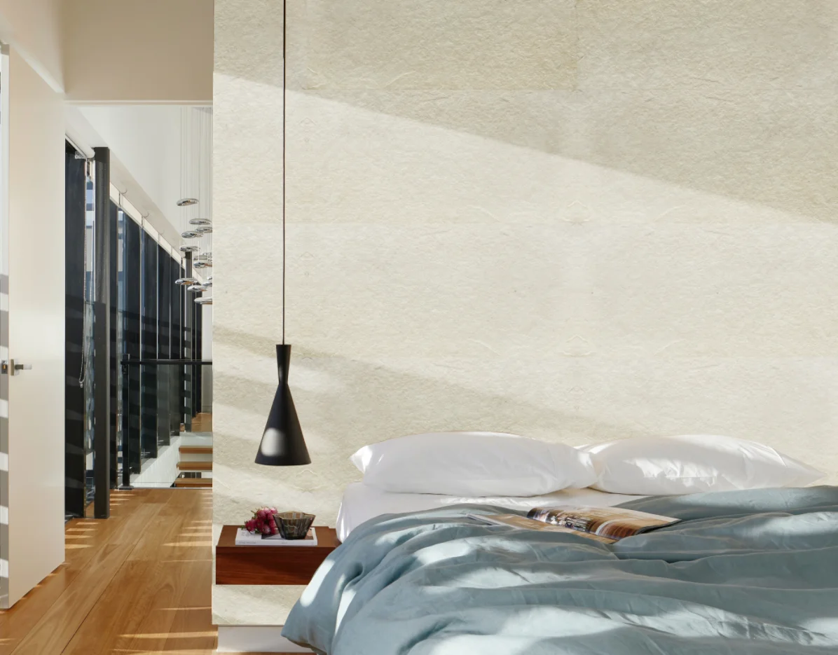 MS Lime Stone Flexible Wall Tile for Interior/Exterior Decoration Stain-resistant Fireproof Rich Performance