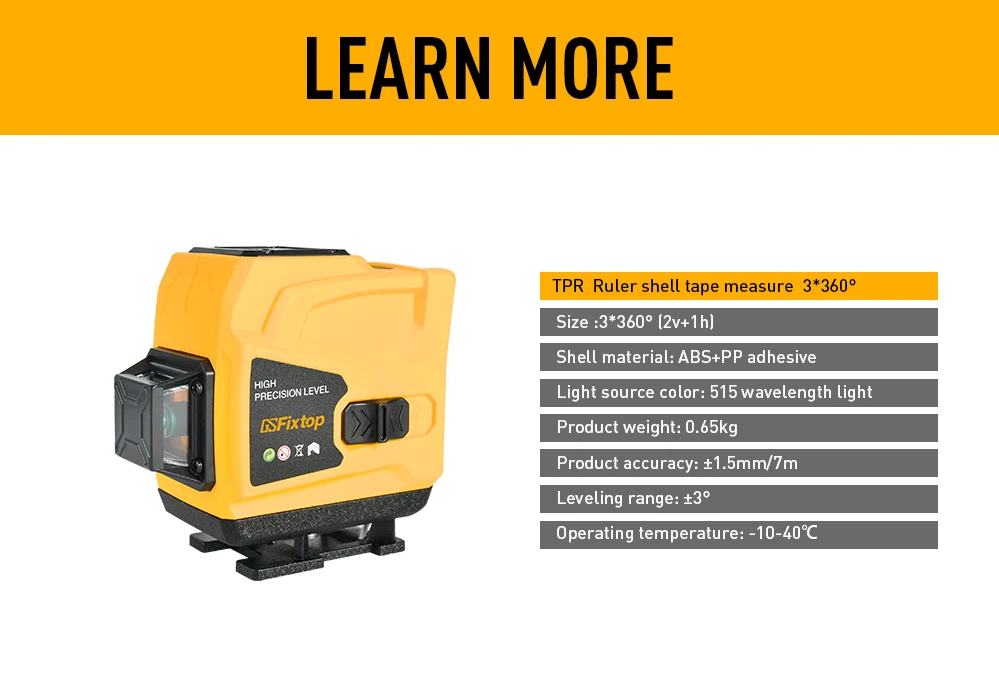 GSFIXTOP Tool For Construction sale lcd control 4 in 1 use Mini Leveler Stand In rotating laser level 360 machine