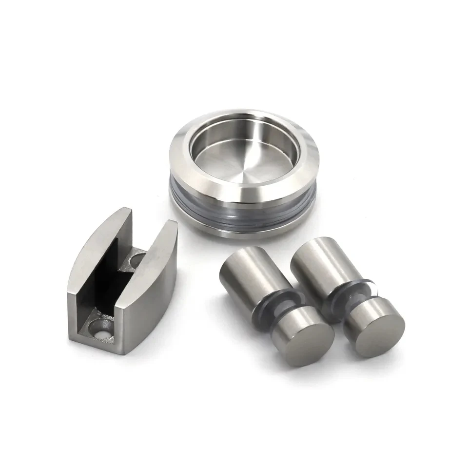 Shower Room China Factory Glass Door Stainless Steel Sliding Frameless Glass Door Bathroom Accessories