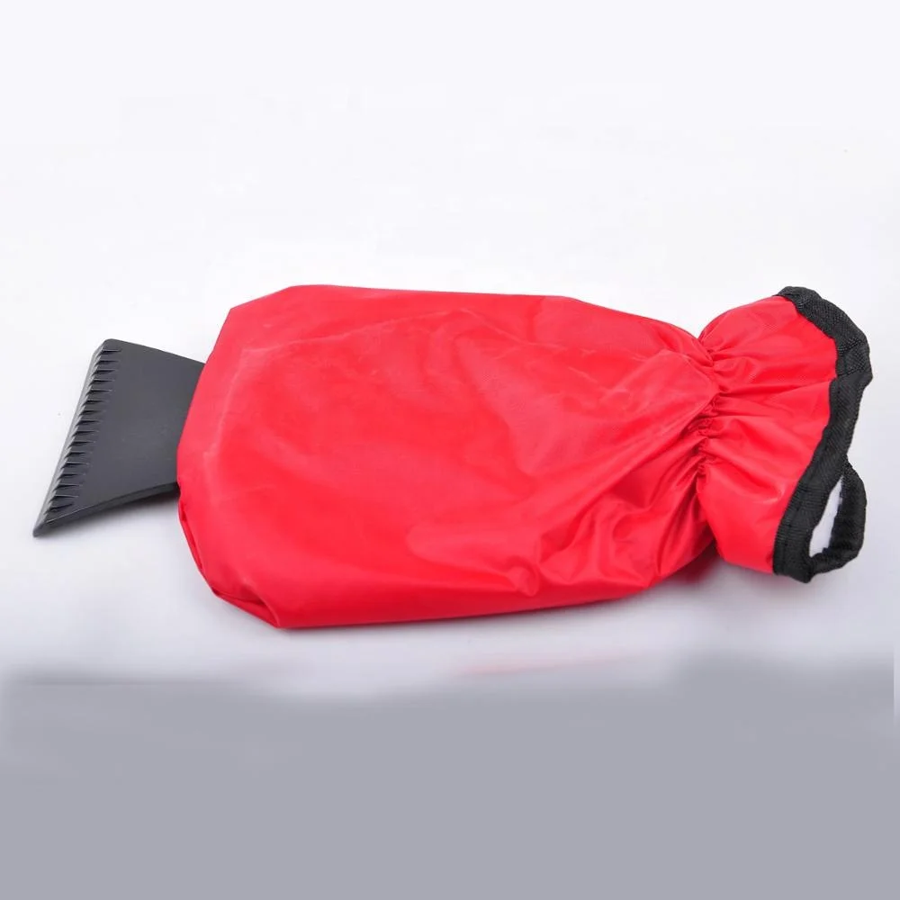 M4 Ice scraper with waterproof glove Lined of velvet/ice scraper mitt