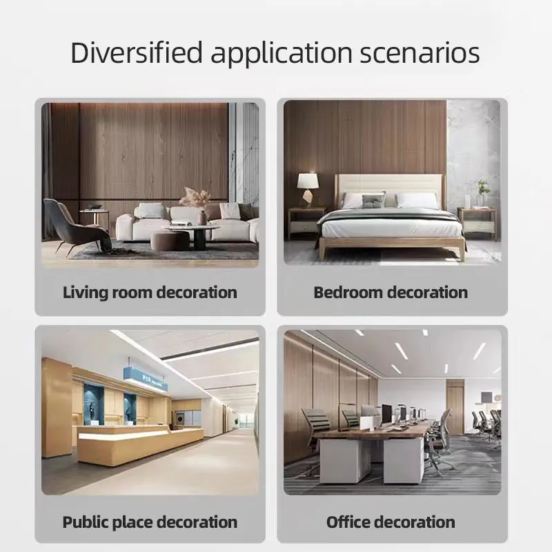 Hot selling bamboo wood fiber veneer integrated wall bamboo charcoal fiber wood veneer price pvc wall panel