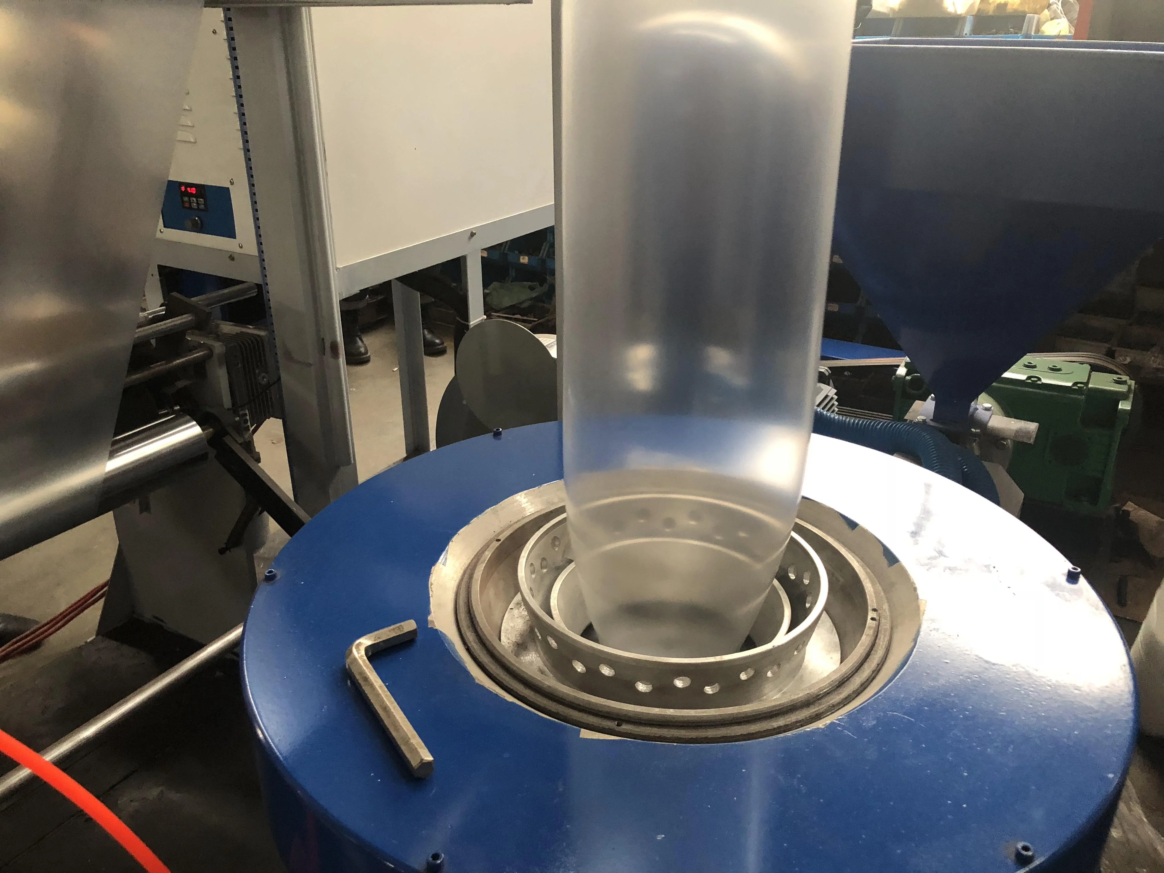 Mini Extruder Plastic Machine Mini PE Film Blowing Machine