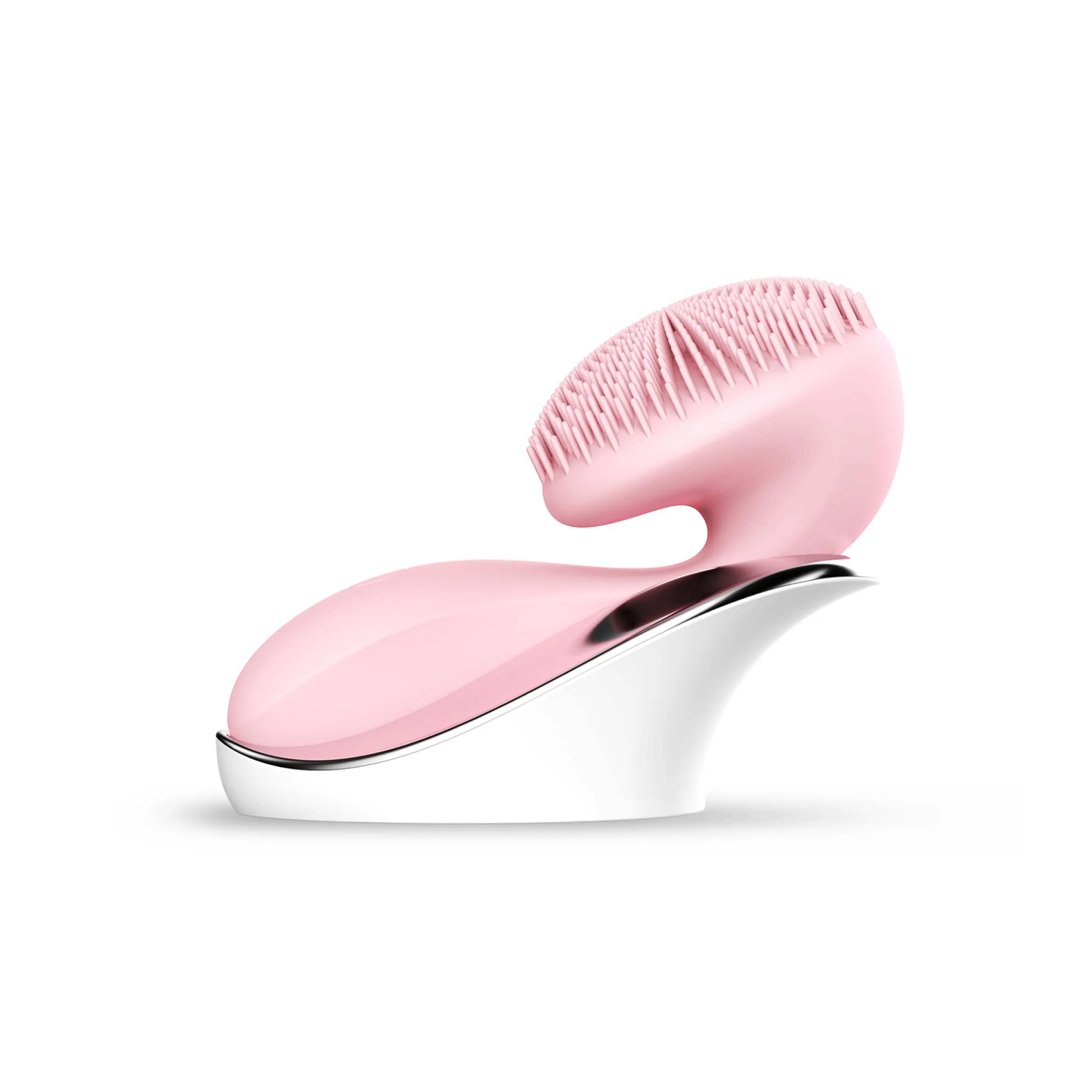 clean face brush deep cleansing ems vibration  electric silicone face brush facial cleansing brush