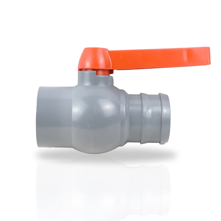 Farm Irrigation Hose Plastic Connectors drip irrigation system layflat hose PVC Ball Valve