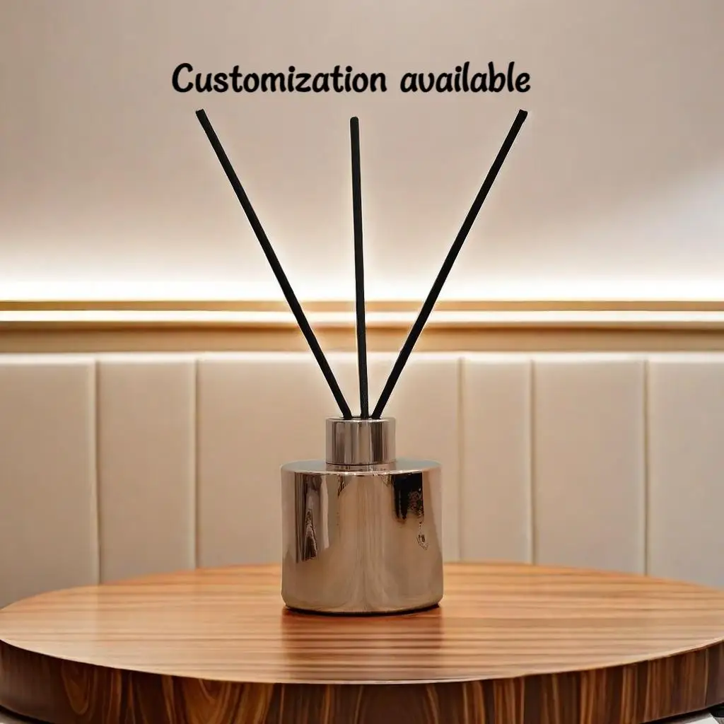 Woody Scent 120ml Reed Diffuser Aromagic Luxury Sets Packaging Rich Fragrance with Baltic Sea Amber Aroma Sticks for Home Hotel