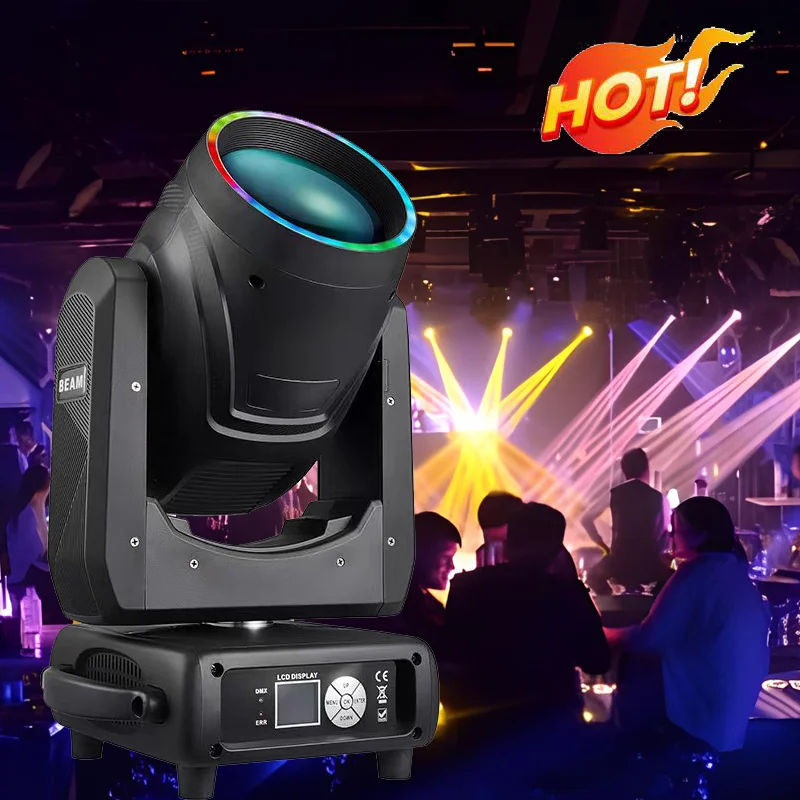 Профессиональные сценические огни 320 Вт с RGB Светодиодная лента движущейся головкой Sharpy луч сценический свет для DJ Bar Disco