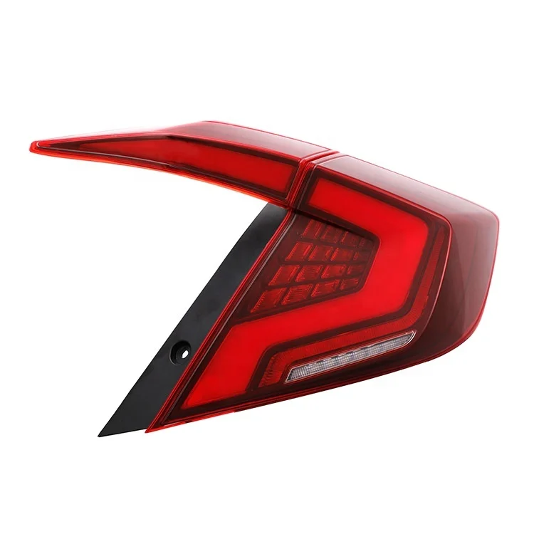 auto modify parts tail Lamp Side Daytime Running taillight Led Rear bumper Light Assembly 2016 2017 2018 2019 FOR Honda Civic