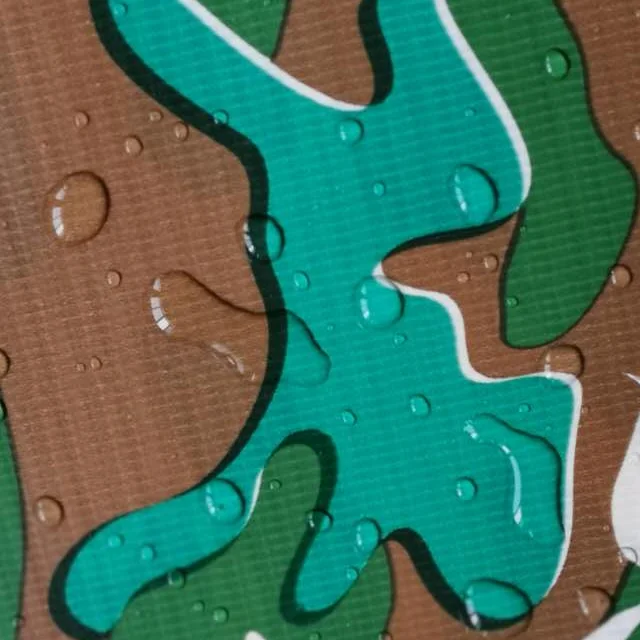 Camouflage General Purpose Cover Pvc Tarpaulin